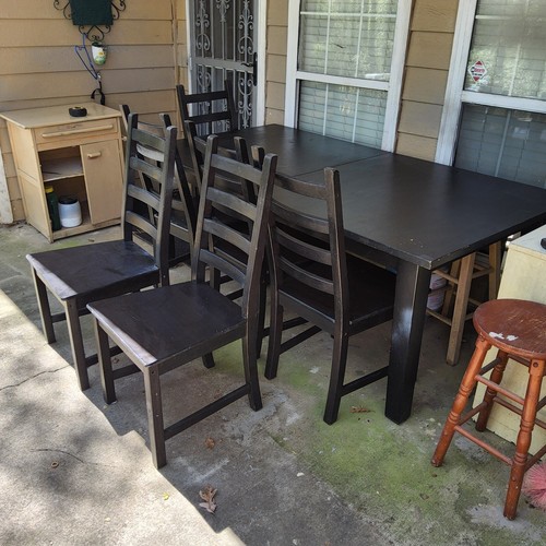 Ikea bjursta dining table - ikea,